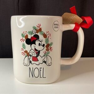 Rae Dunn Disney Minnie Mouse Noel Mug